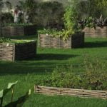 El diseño del huerto.